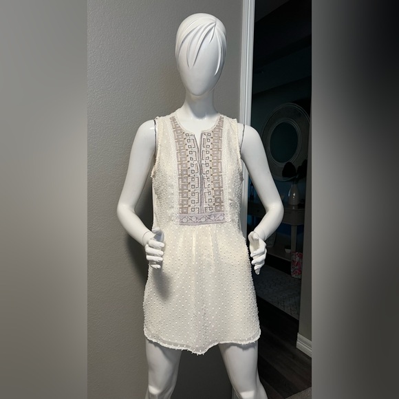 ANTHROPOLOGIE Pasto Splitneck Tank size M - Picture 2 of 12